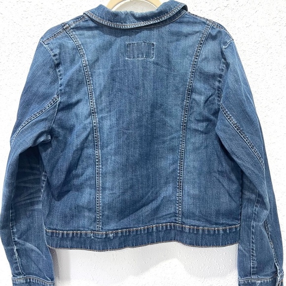 Old Navy Blue Jean Jacket Classic Style XL - Picture 7 of 7